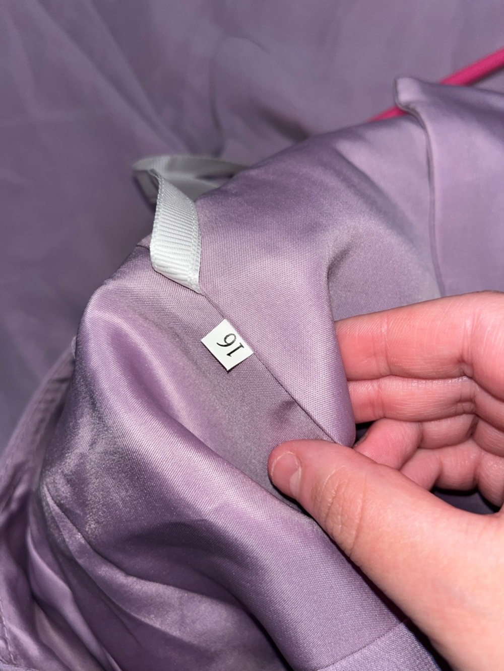 Wear Your Love Women’s Chiffon Lavender Floor Length Mother Of Bride Dress - Picture 8 of 8